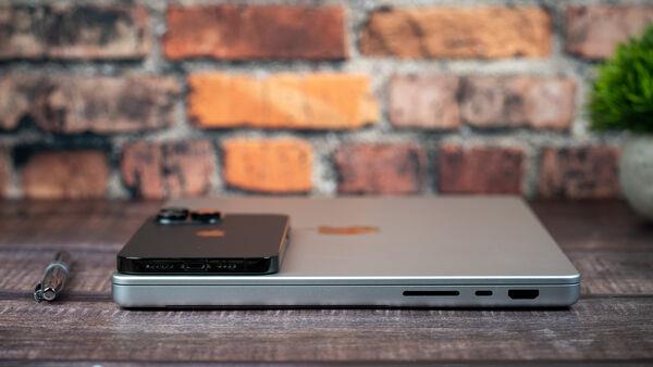 Apple MacBook Pro 14 can be co<em></em>nfigured with up to 8TB of storage. Picture: Noel Campion.